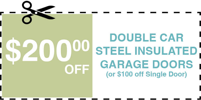 200 off garage door repair Port Jefferson