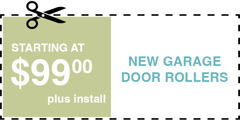 99-new garage door rollers Port Jefferson