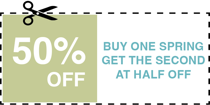 HALF OFF GARAGE SPRING Port Jefferson